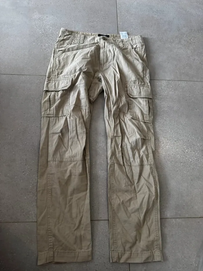 Pantalon beige Dickies, taille W31/L32, bon état, 41x98cm