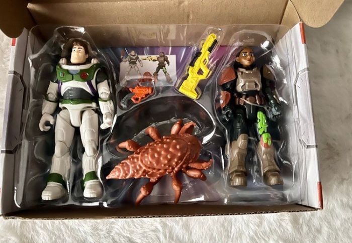 Disney Pixar Buzz l’Éclair Coffret Défenseurs de la Base, avec 2 Figurines Articulées, un Insecte Gé - photo numéro 3