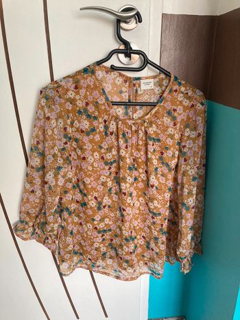 Blouse femme fleurie