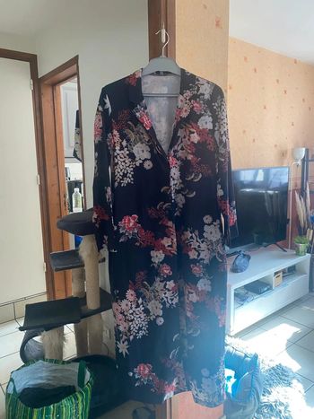 Robe longue manche longue femme marque Vadim très bon etat taille 36