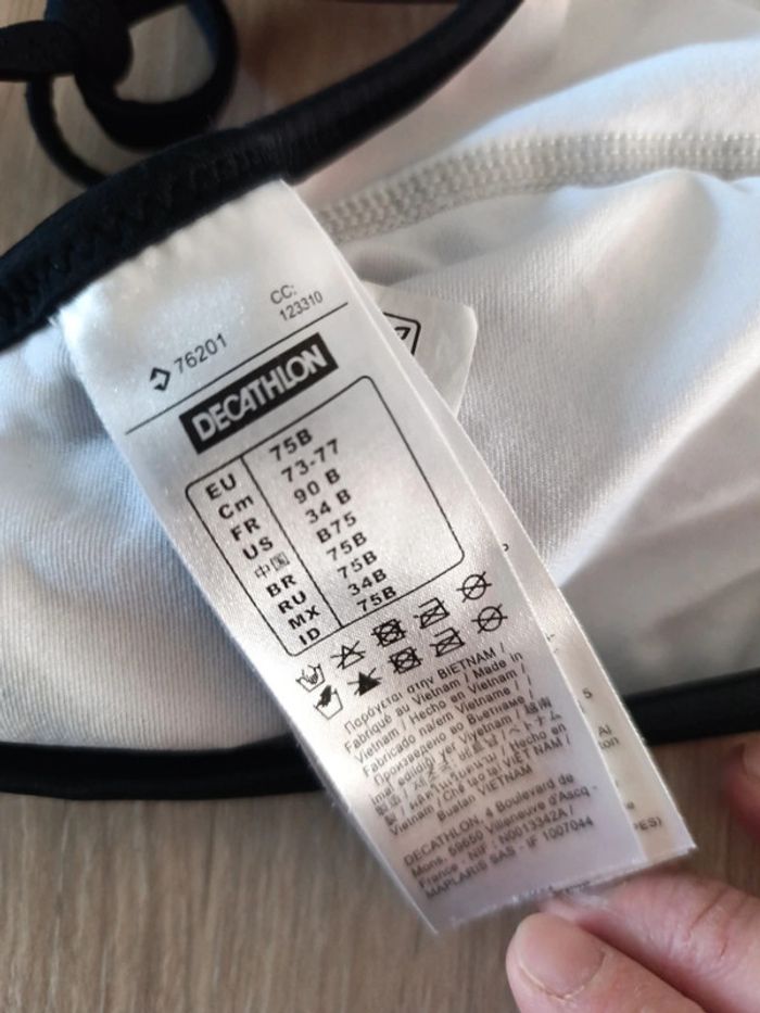 Haut maillot de bain Decathlon 90 b - photo numéro 2