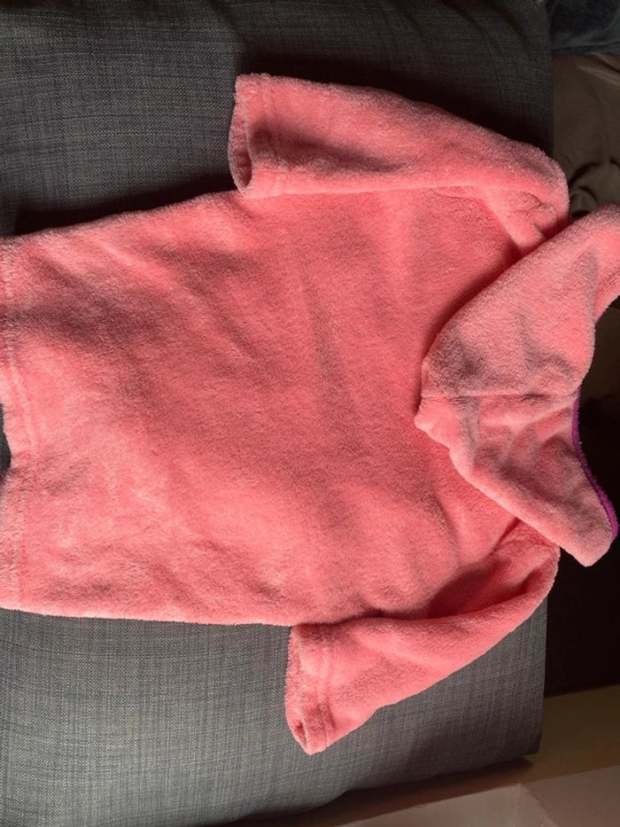 Robe de chambre peignoir fille rose 12m Kiabi - photo numéro 2