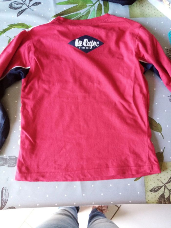 T shirt manche longue Lee Cooper 6a - photo numéro 4