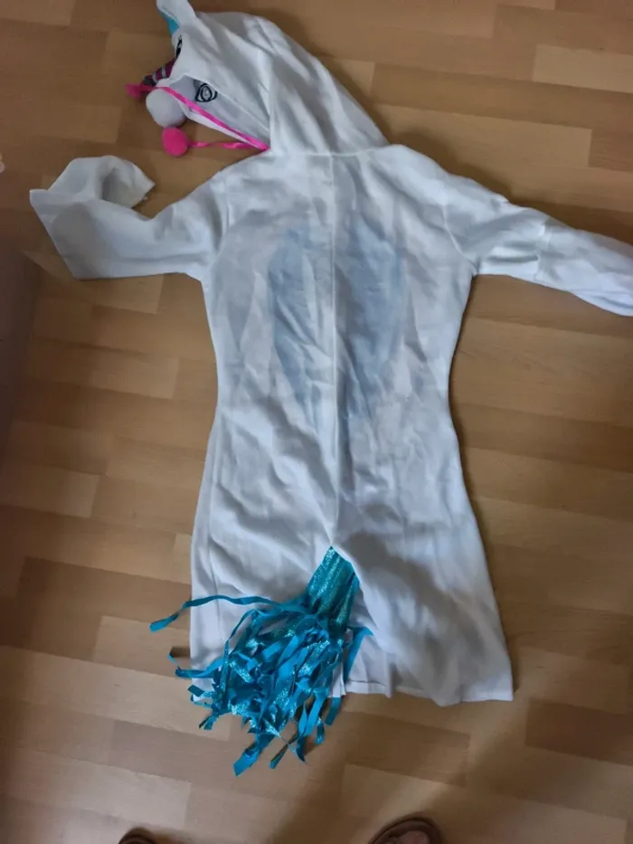 Déguisement robe licorne fin taille xs - photo numéro 2