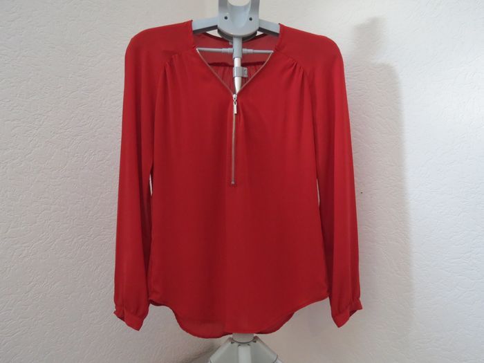 🟥 blouse rouge fluide zippee pimkie ❤️