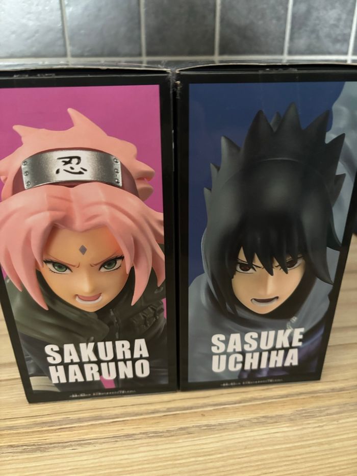 Lot figurines panel Naruto shippuden - Sasuke et Sakura - photo numéro 3