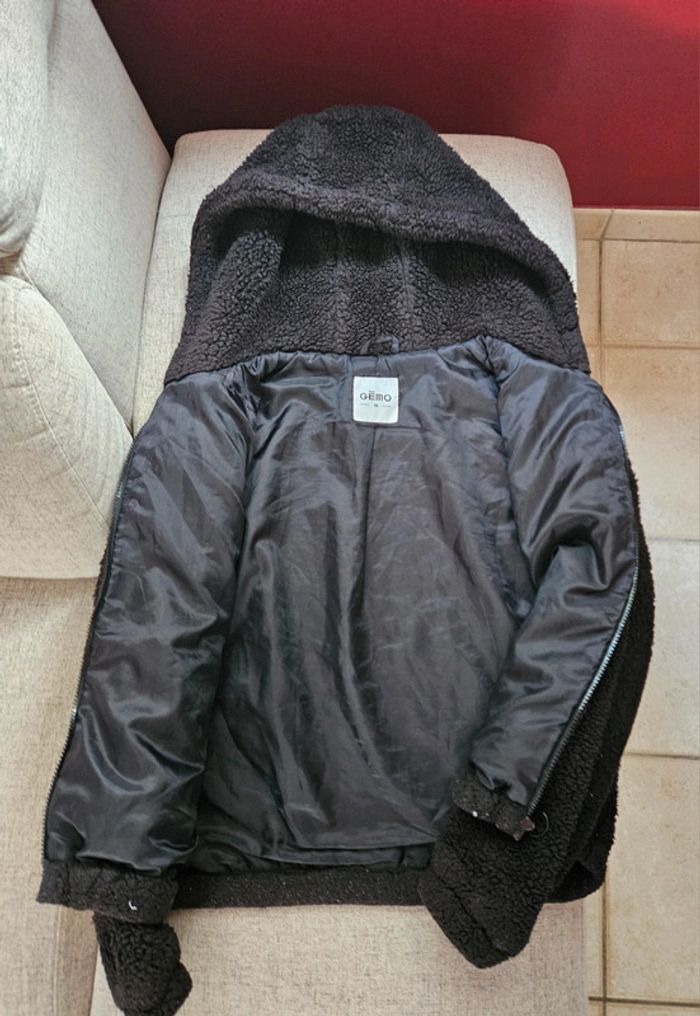 Manteau noir fille 16 ans - photo numéro 2