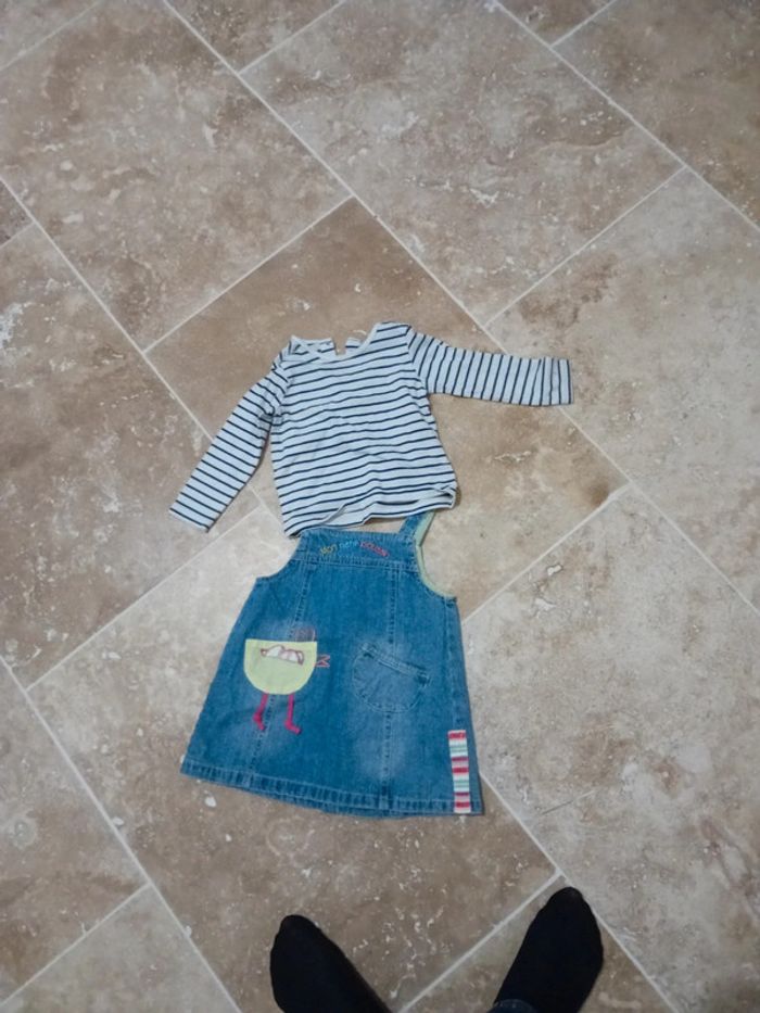 Lot de 1 robe et mariniere