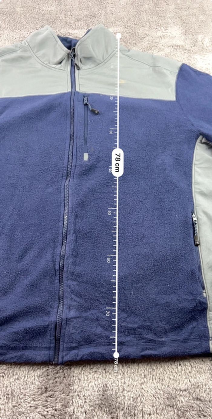 Veste Polaire Starter Bleu Marine et Grise – Taille XXL - photo numéro 3