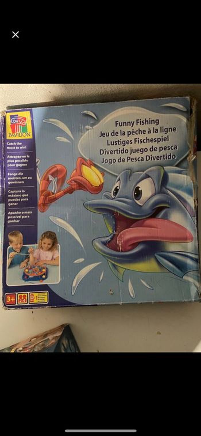 Jeu pêche à la ligne