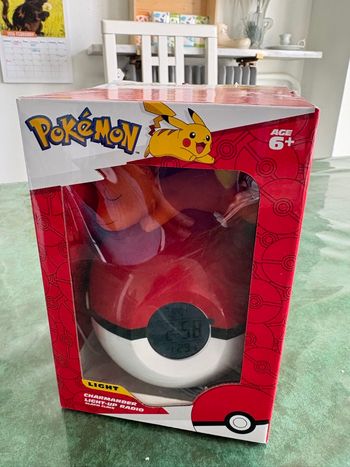 Réveil radio pokémon salamèche