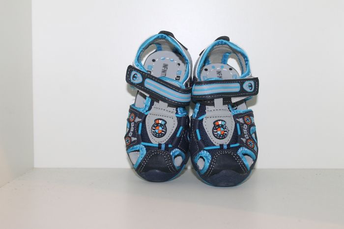belle sandales bleue et grise 24 - photo numéro 3