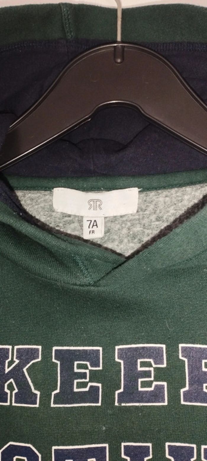 Survêtement bleu marine et vert - photo numéro 4