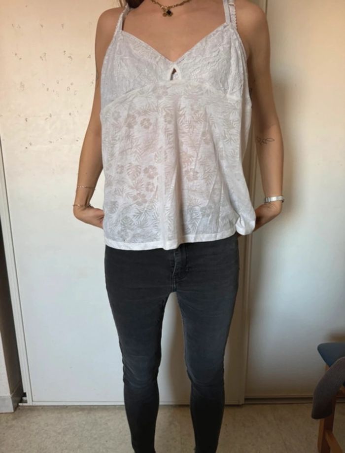 Débardeur à dentelle Undiz