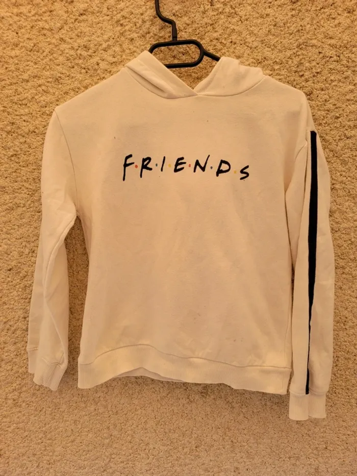 Sweat à capuche friends vintage