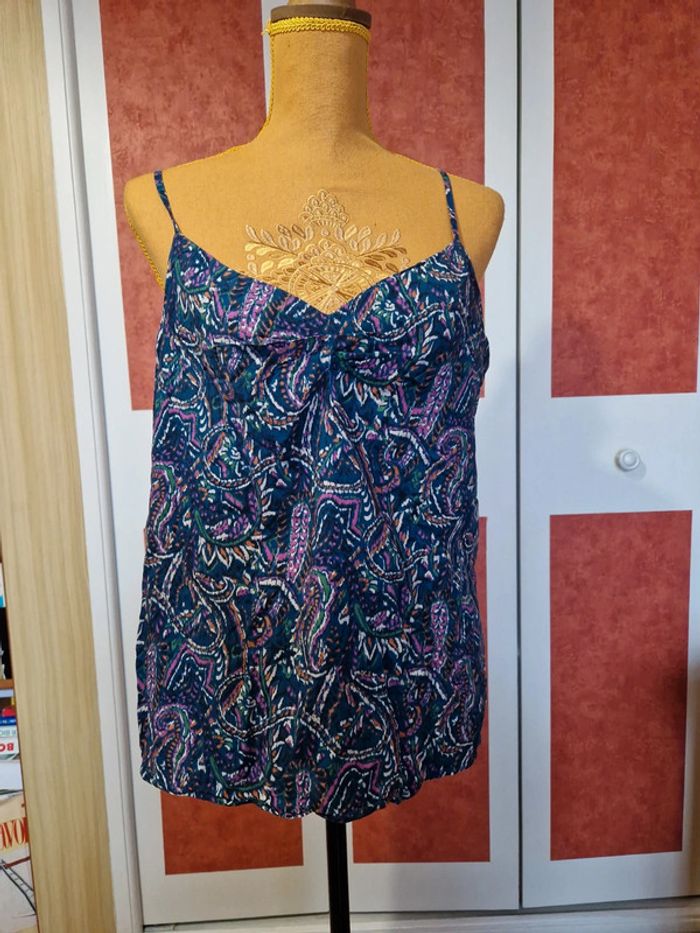 Blouse fine bretelles