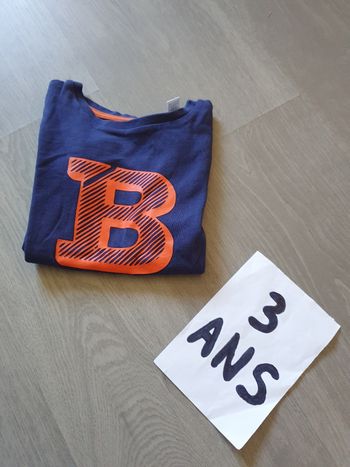 Maillot t-shirt 3ans garçon