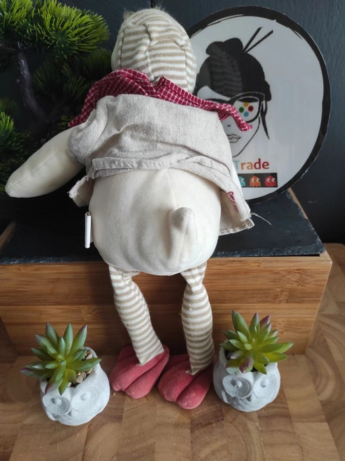 Doudou Peluche Plush Canard Edouard Les Cousins Du Moulin Roty #geektradedoudou - photo numéro 2