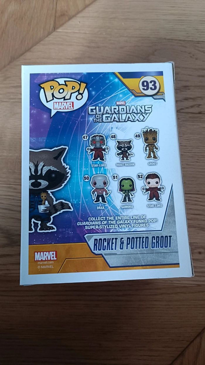 Funko pop Rocket & Potted groot 93 - photo numéro 2