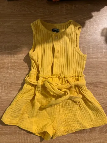 Combi short bébé fille 3 mois
