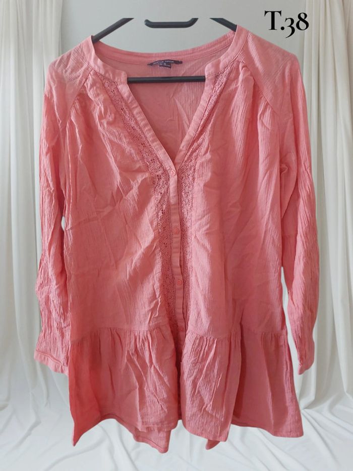 Blouse tunique bohème-princesse tam- tam -T.38