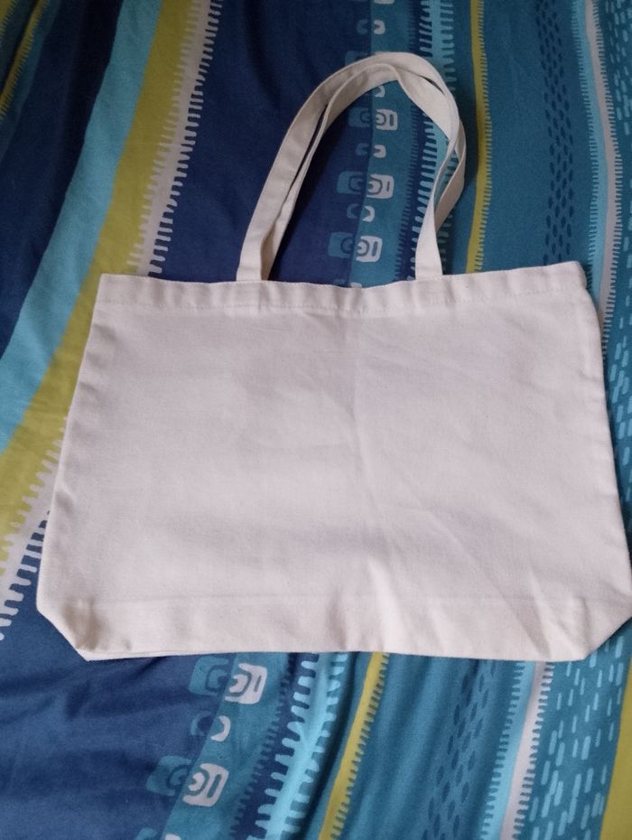 Sac de course motifs vaches fleuries neuve - photo numéro 4