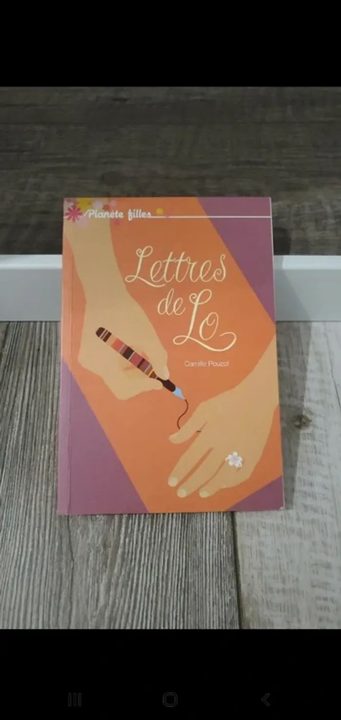 Livre Lettre de Lo - Planete filles