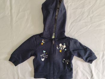 Veste jogging Disney / 3 mois