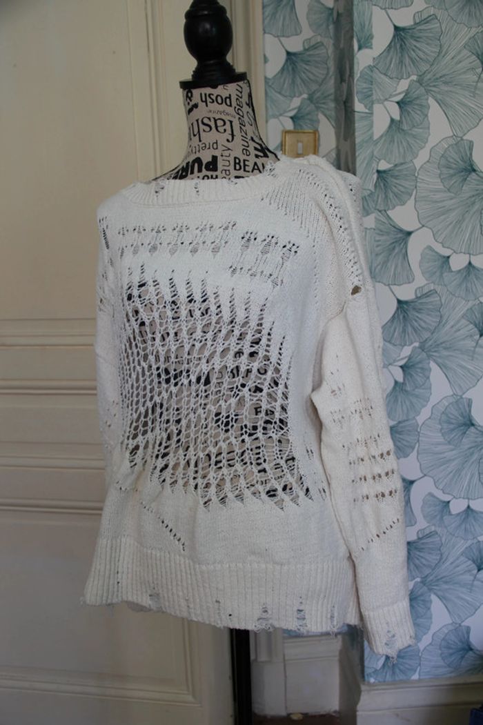 Pull mailles Zara L - photo numéro 3