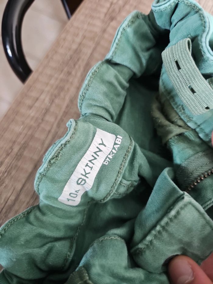 Vêtements pour garçon jean skinny taille 10 ans sans marque - photo numéro 2