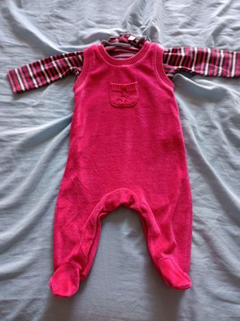 Ensemble fille taille 3 mois