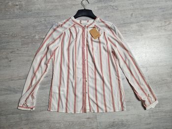 Chemise à rayures promod 34 neuve avec étiquette