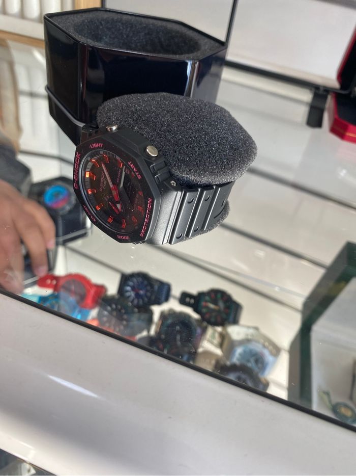 Montre G Shock noire rouge - photo numéro 2