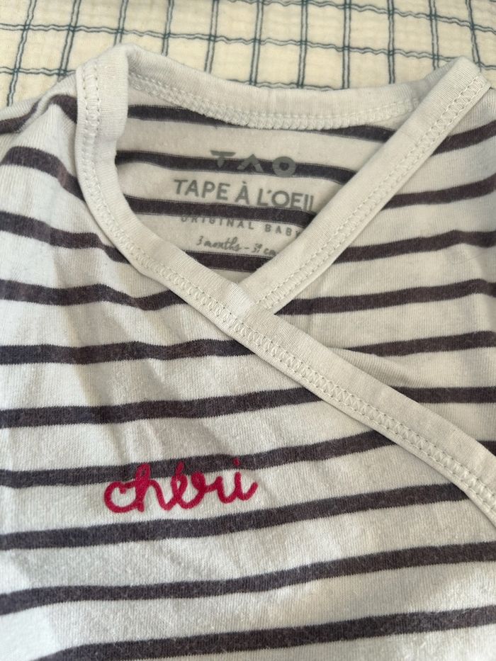 Lot de 3 bodies manches courtes - photo numéro 5