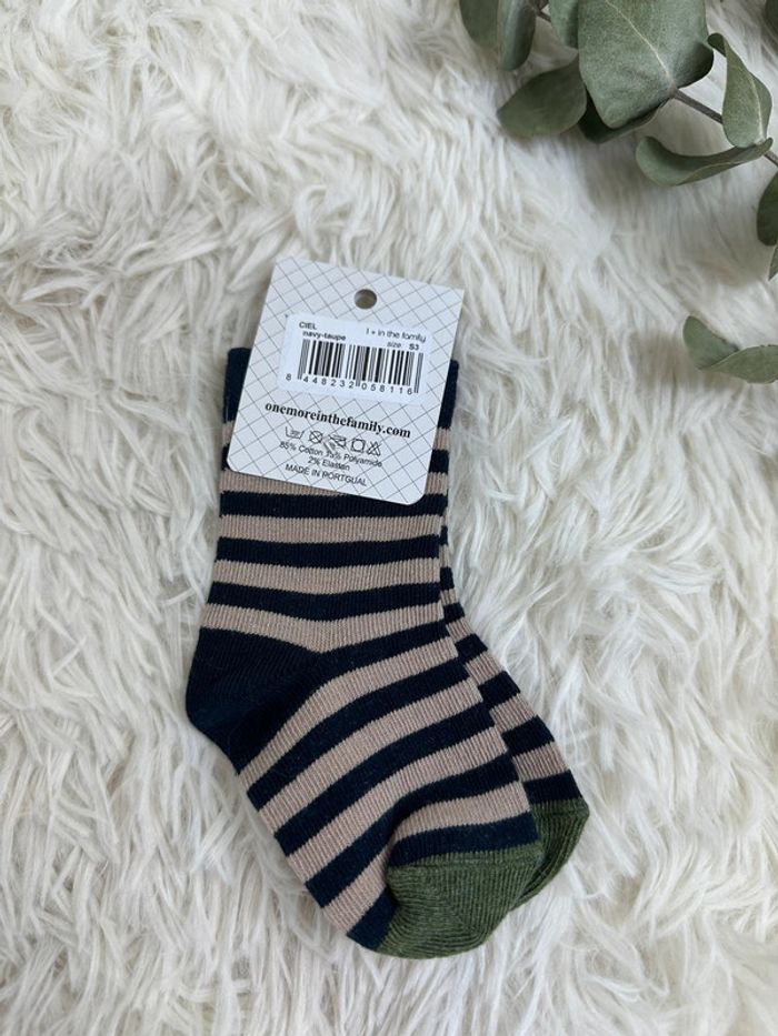 Paire de chaussettes S3 (6-12 mois) 1+ in the family - photo numéro 3