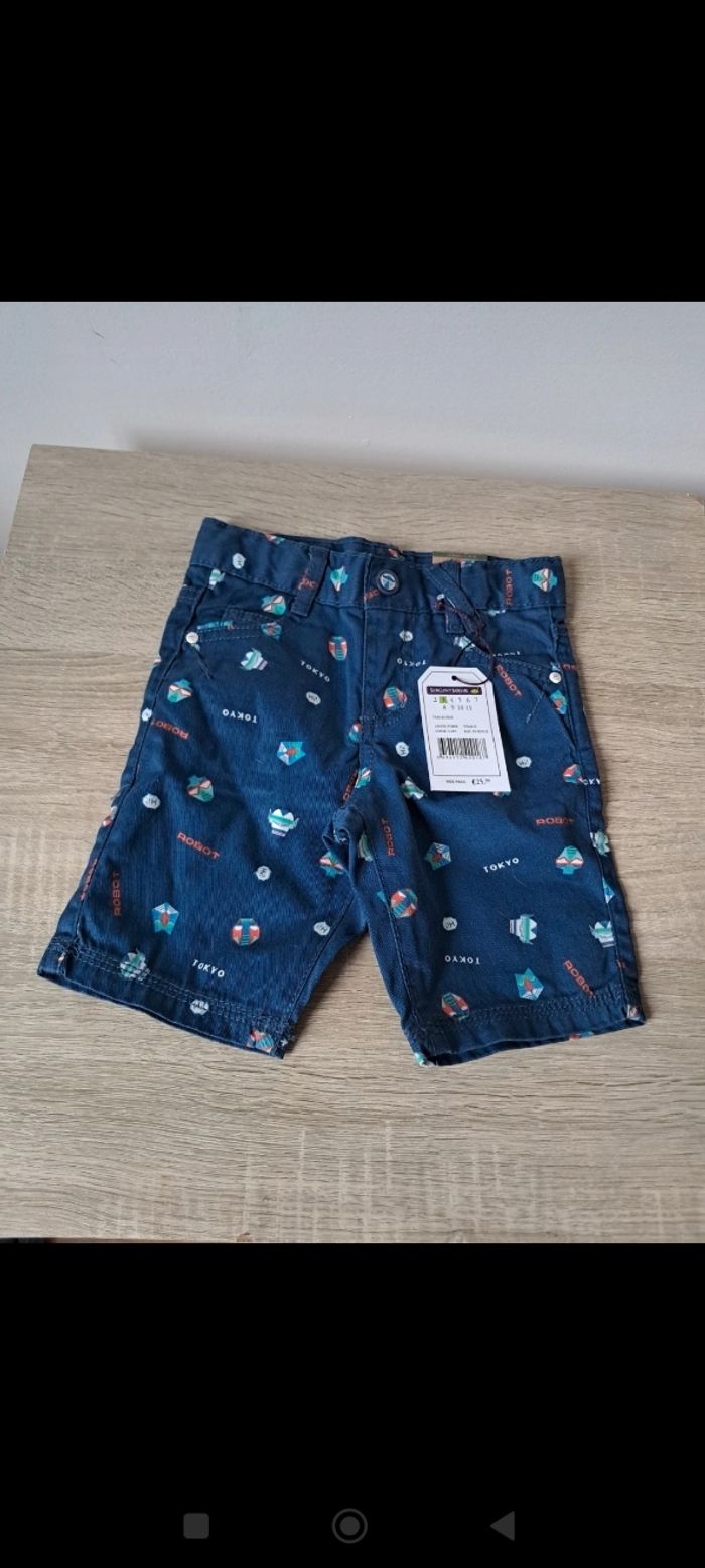 Short sergent major taille 3 ans