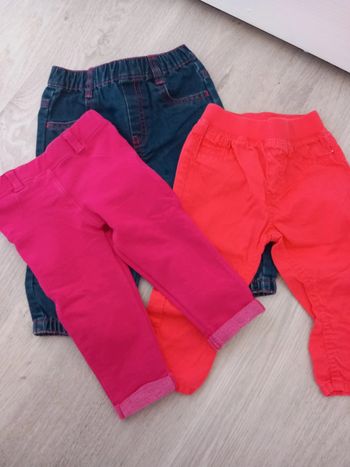 Lot 3 pantalons