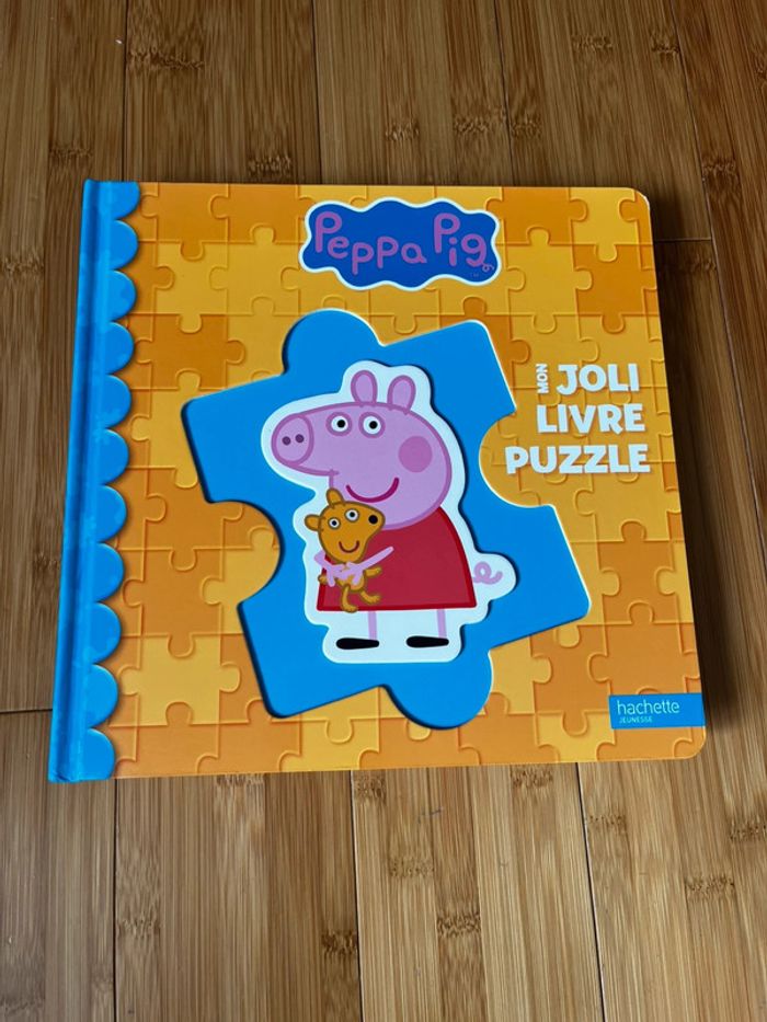 Livre puzzle peppa pig