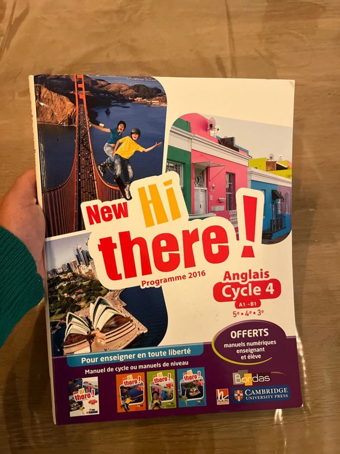 Livre new i there 4e