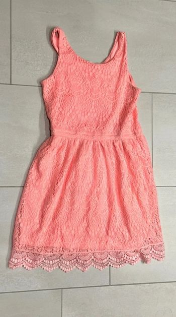 Robe rose enfants été