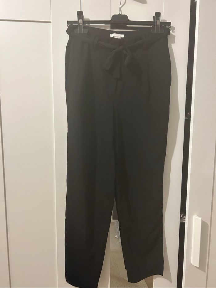 Pantalon fluide à ceinture H&M