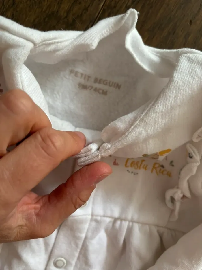 Tenue 2 pièces tunique legging Petit béguin Costa Rica tbe 9 mois - photo numéro 4