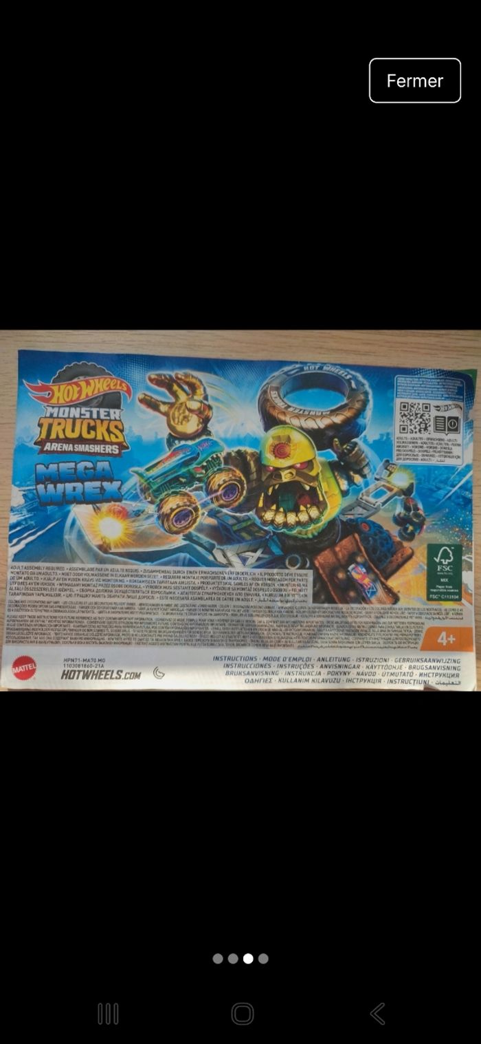 Hot wheels monster trucks mega wrex - photo numéro 4