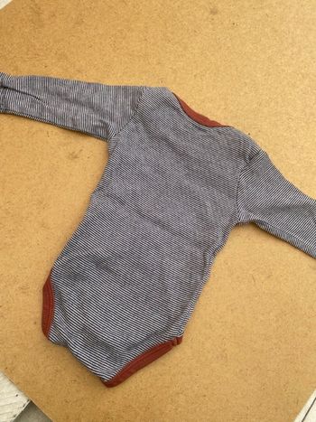 Body rayé « Petit rêveur » Kiabi Taille 6 M