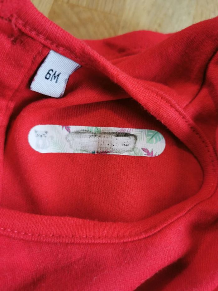 Ensemble tunique ML et legging noir 6 mois - photo numéro 10