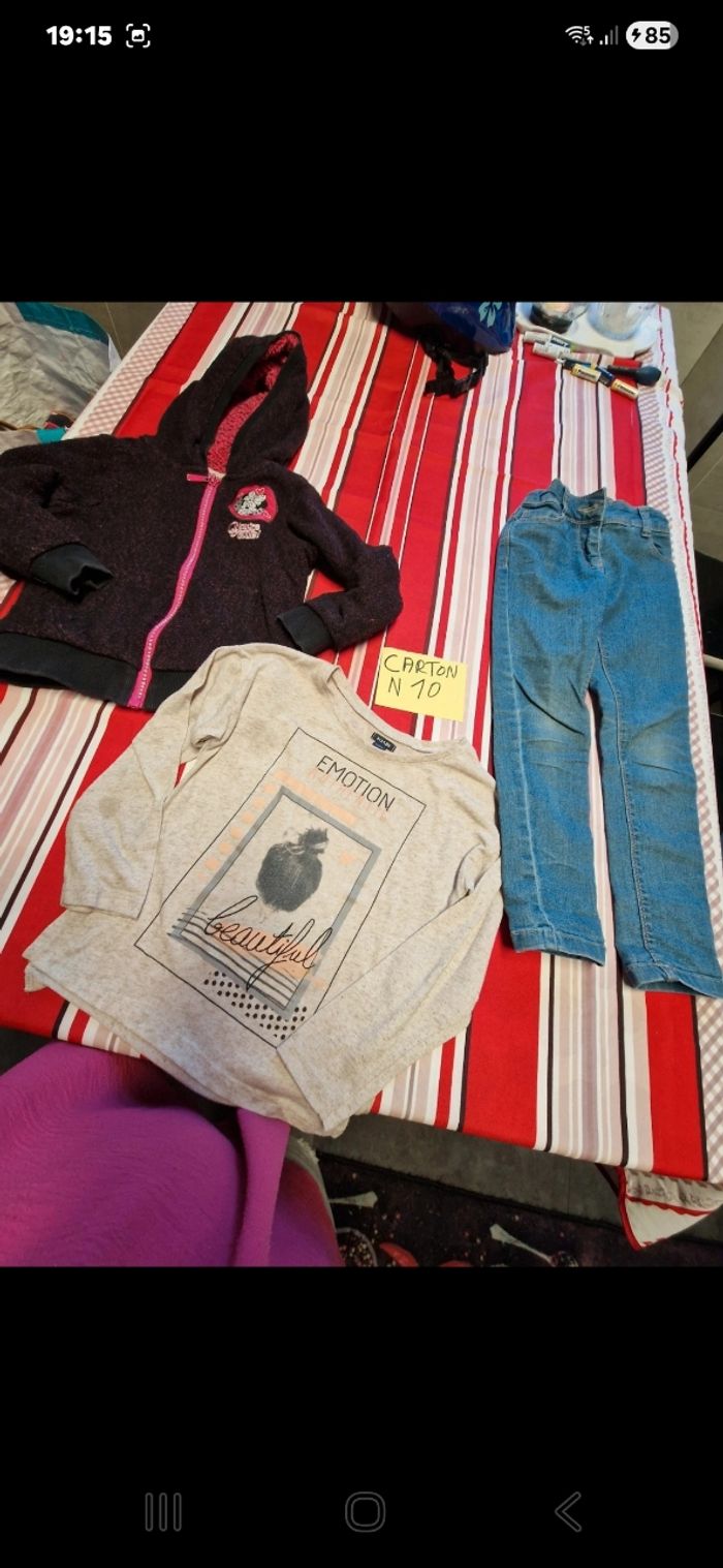 Lot  vêtements taille 5 ans fille