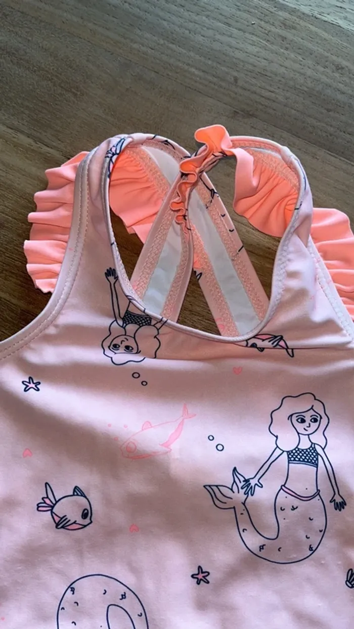 Maillot une pièce fille 36 mois kiabi - photo numéro 3