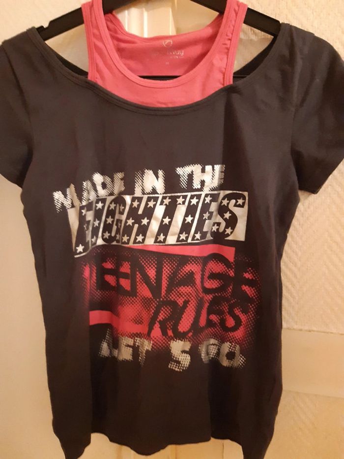 Tee-shirt de sport taille 16 ans - photo numéro 2
