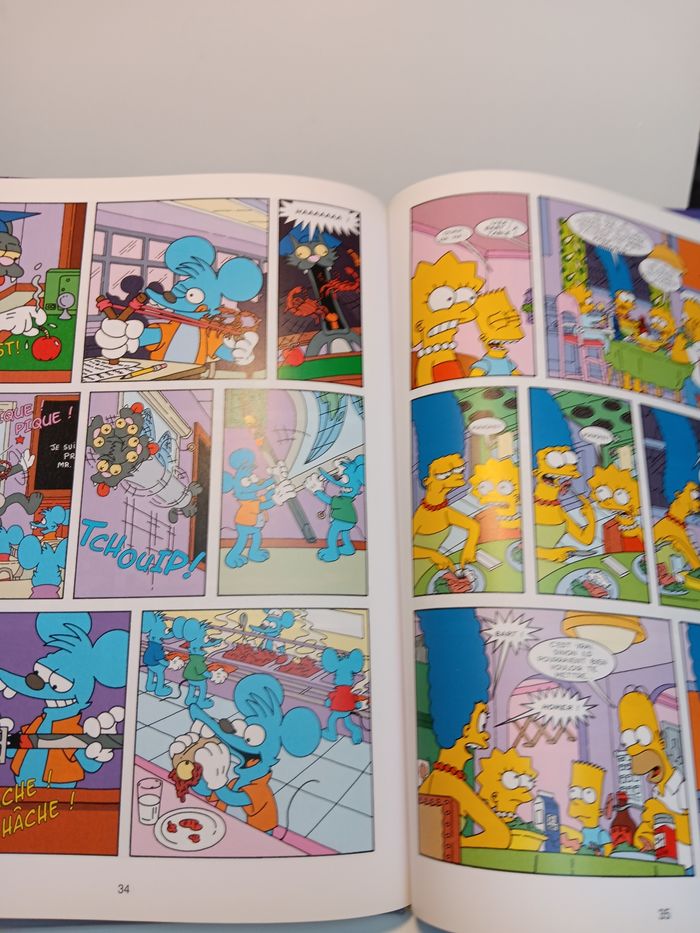 Livre Bande dessinée les Simpson Totalement déjantés - photo numéro 7