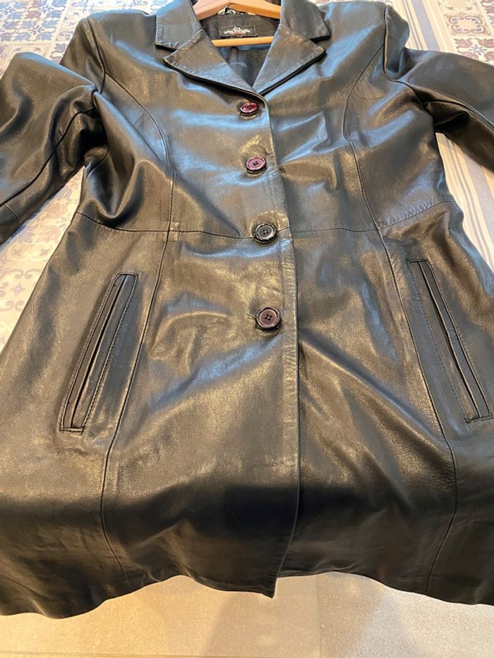 Manteau cuir - photo numéro 5